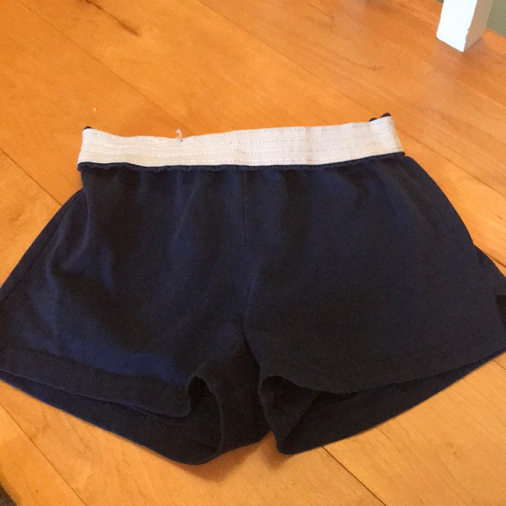 Navy blue soffe shorts